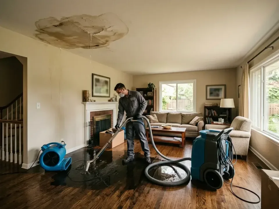 attic-pipe-burst-ceiling-drip-008 — frequently asked questions, Water Damage Restoration & Carpet Care in Coopersburg, PA